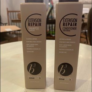 Brazilian Bond Builder  Extension Repair 12oz Shampoo and Conditioner